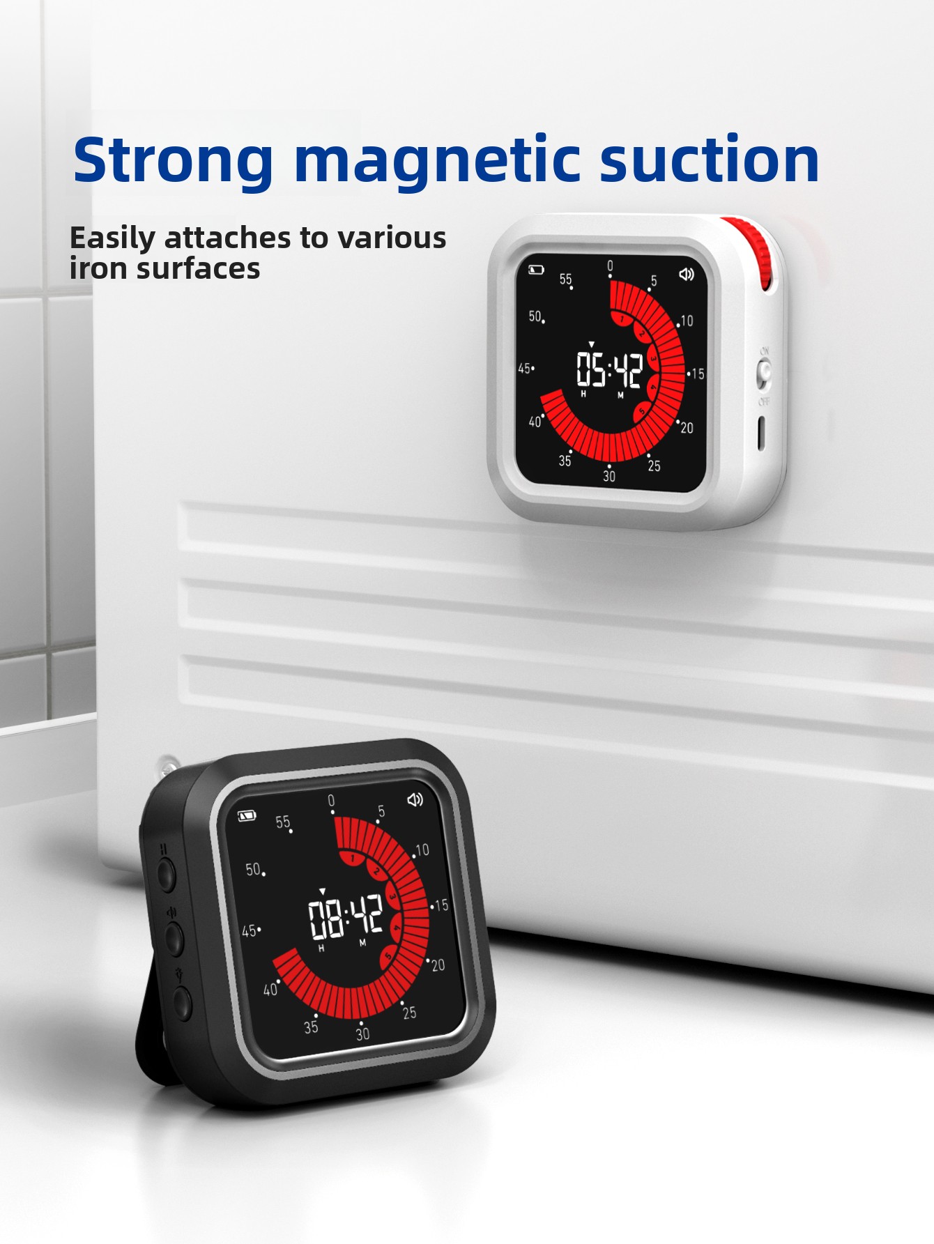 Kitchen Baking Aid - Visual Timer Learning Self-Discipline Baker Fitness