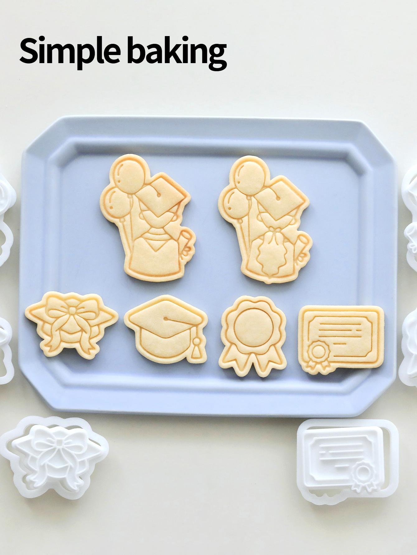 Kitchen Baking Items - Graduation Season Cookie Cutter Doctorate Hat