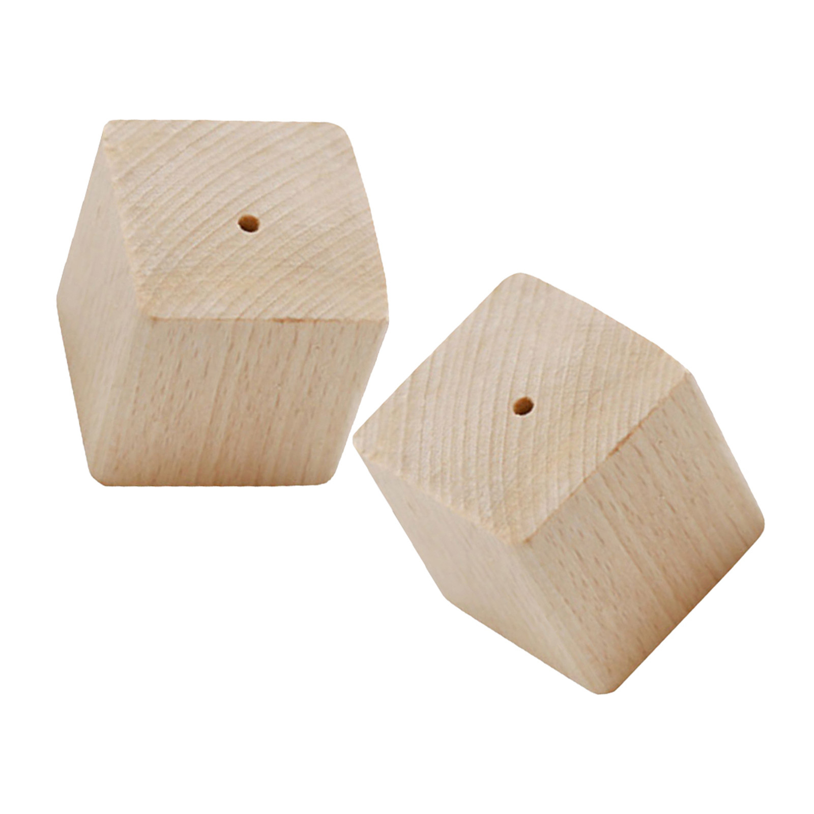Kitchen Tools In Baking - 2Pcs Wooden Flower Nail Bases Stable