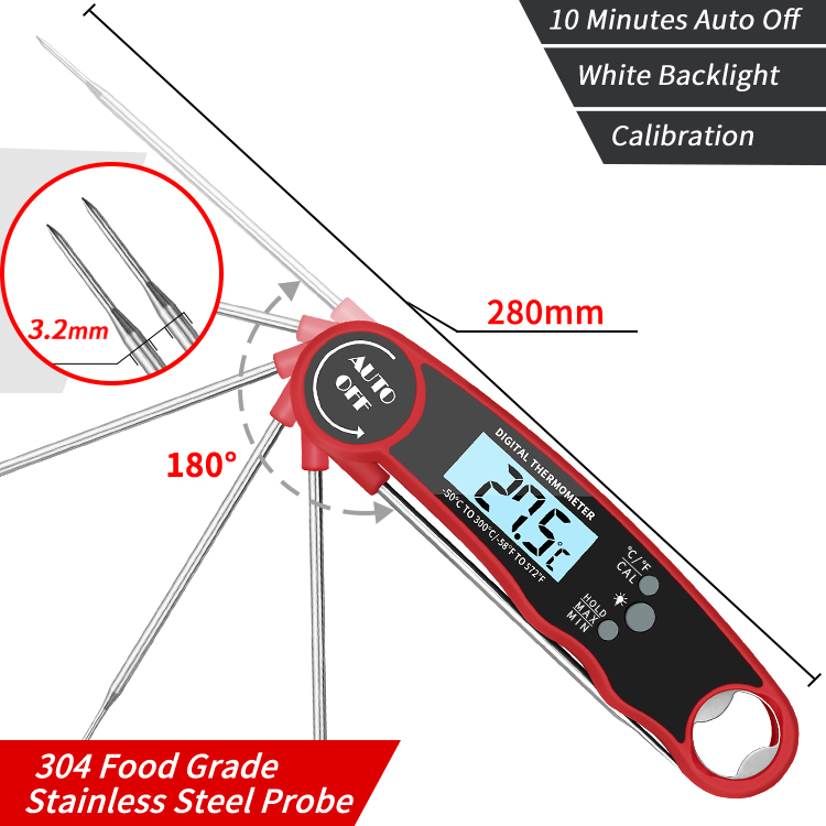 Kitchen Tools In Baking - Kitchen tools Digital Food Thermometer for