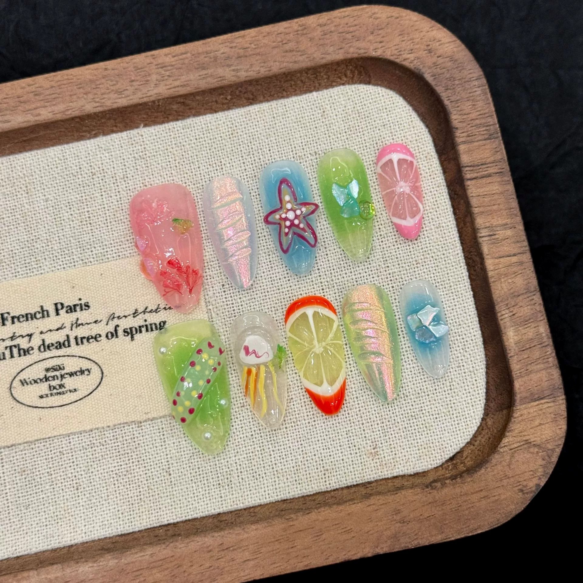 Decorating Tip Set - Color Dopamine Handmade Press On Nails
