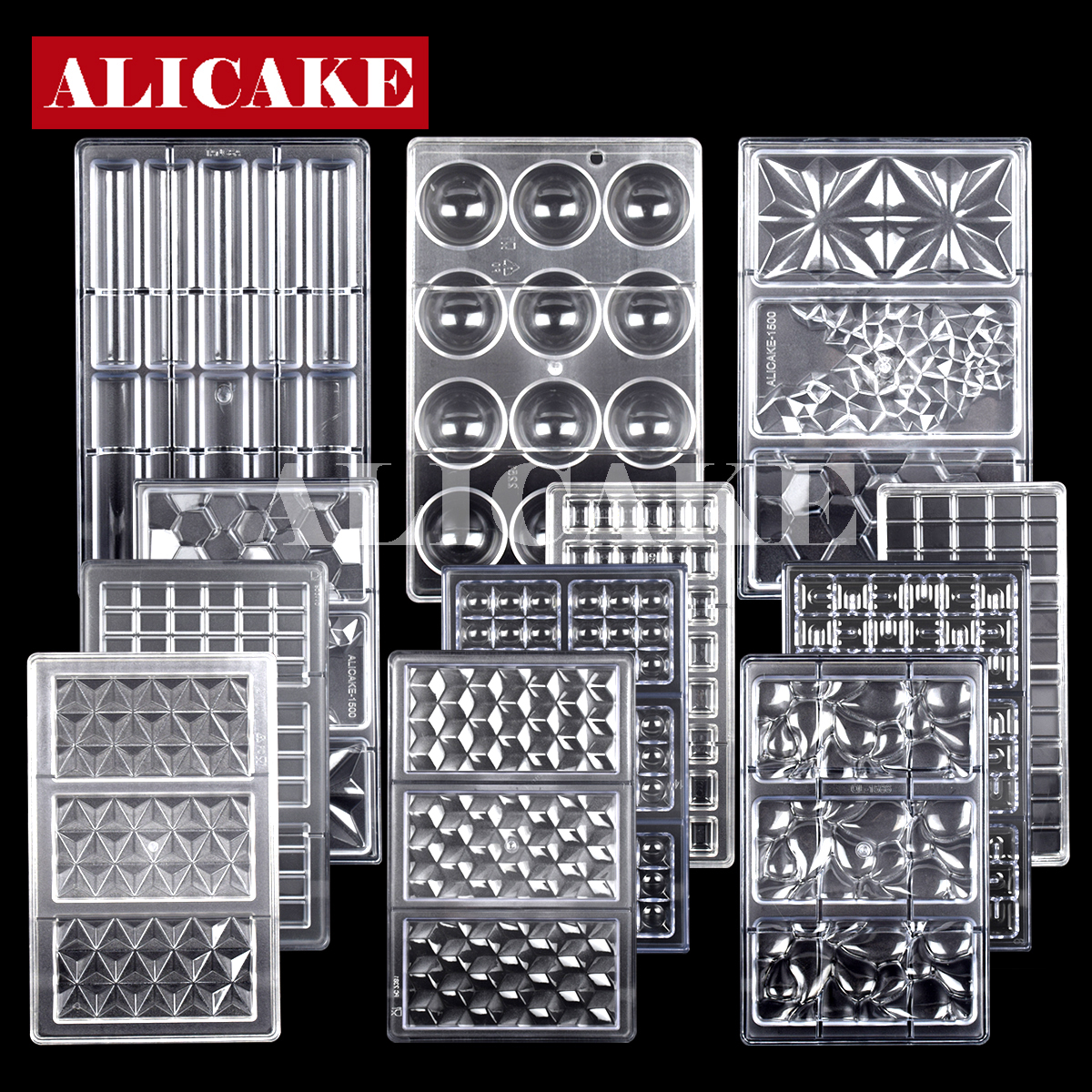 Kitchen Tools In Baking - Chocolate Mould Polycarbonate Candy Chocolate Bar