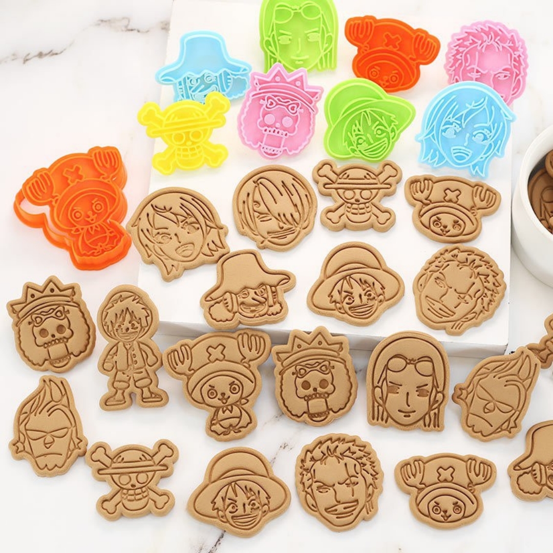 One Piece Cookie Cutter Set Cu - Kitchen Baking Items recension och pris
