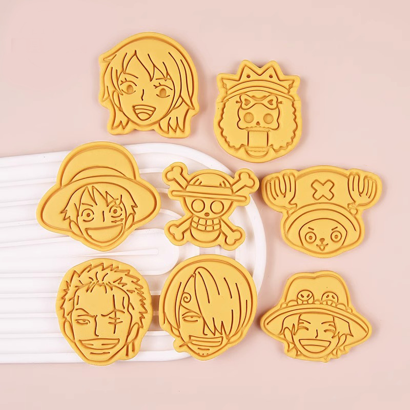 One Piece Cookie Cutter Set Cu - Kitchen Baking Items recension och pris