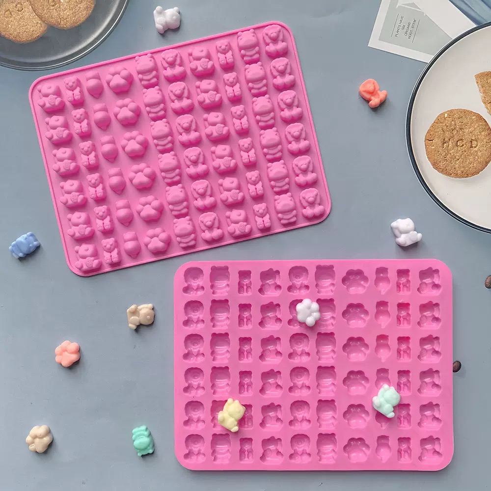 7Pcs Candy Silicone Moulds wit - Kitchen Tools In Baking recension och pris