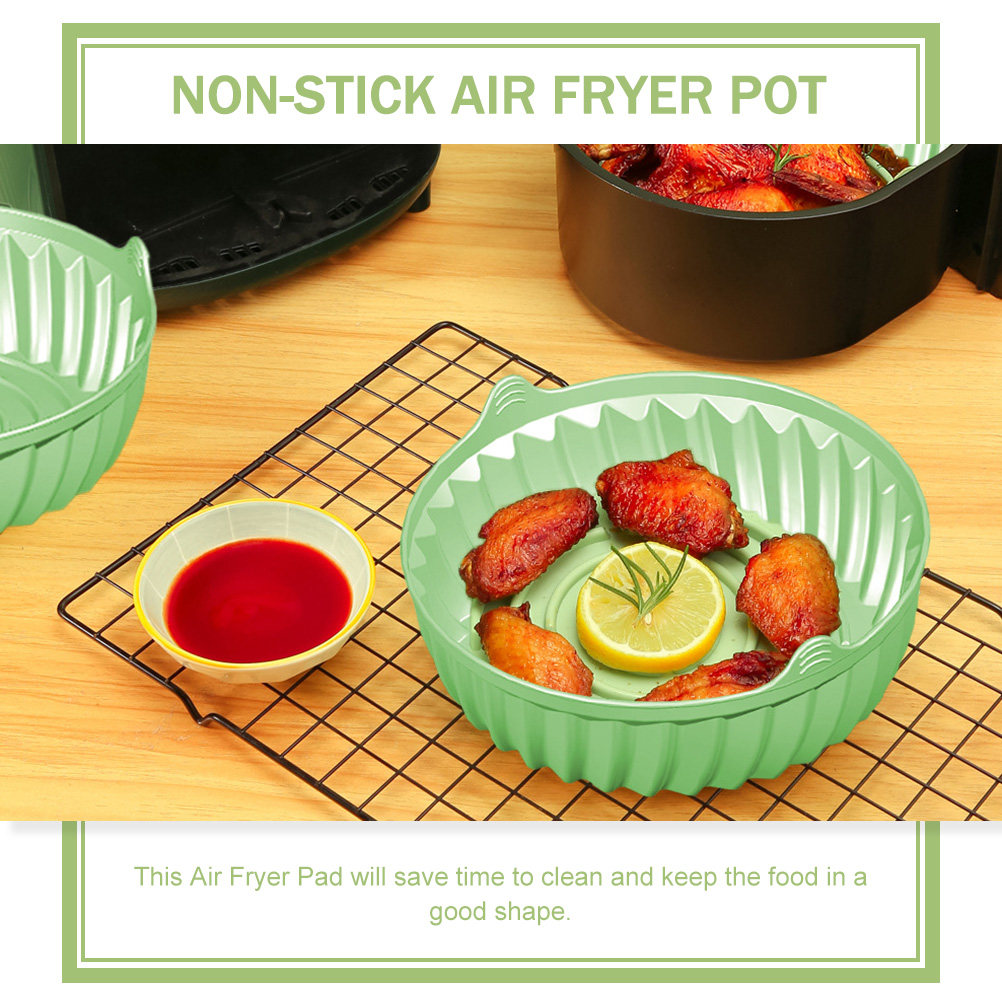 Air Fryer Silicone Pot Round B - Kitchen Baking Mat recension och pris