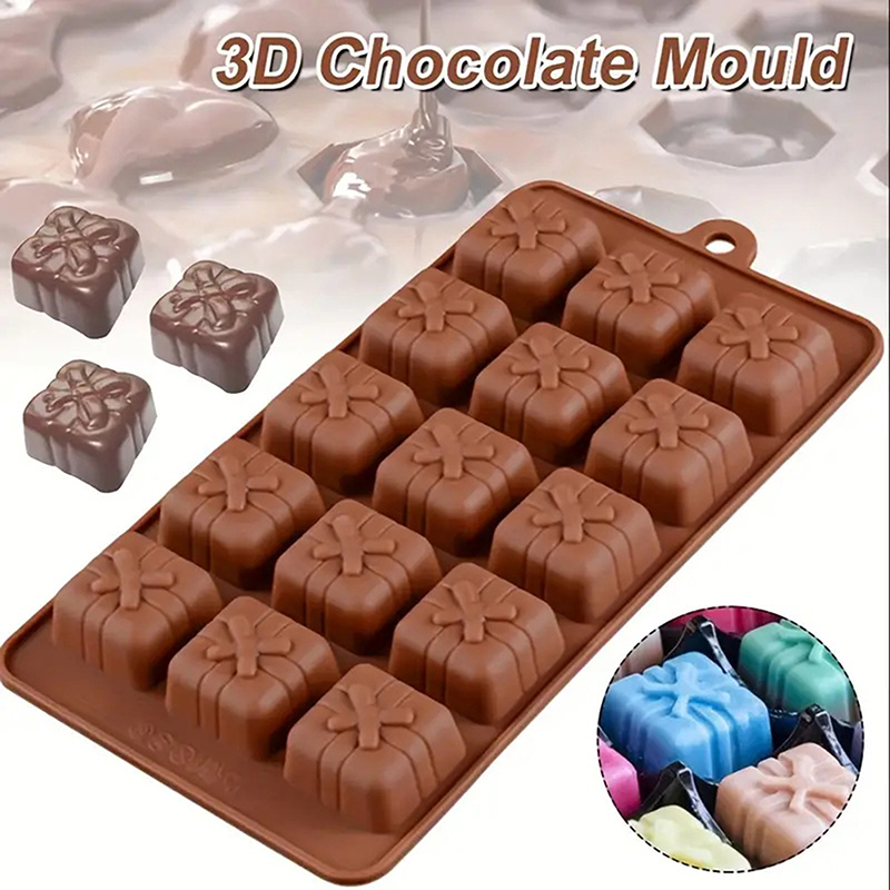 Chocolate Mold 3D Silicone Mol - Kitchen Tools In Baking recension och pris