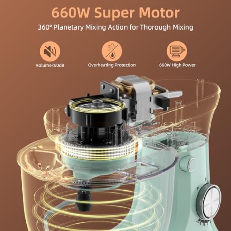 Electric Stand Mixer 10 Speeds - Stand Mixer Bowl recension och pris