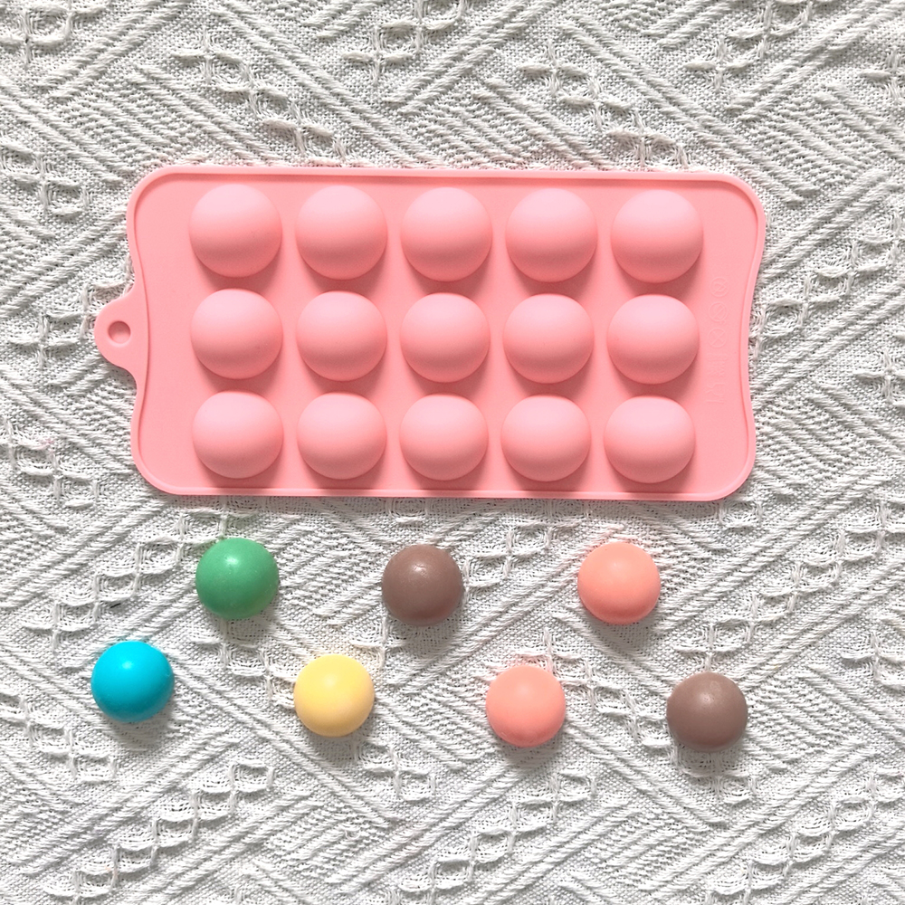 15 cavity semi-circular chocol - Kitchen Tools In Baking recension och pris
