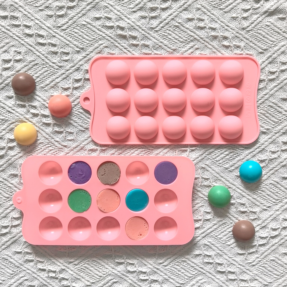 15 cavity semi-circular chocol - Kitchen Tools In Baking recension och pris