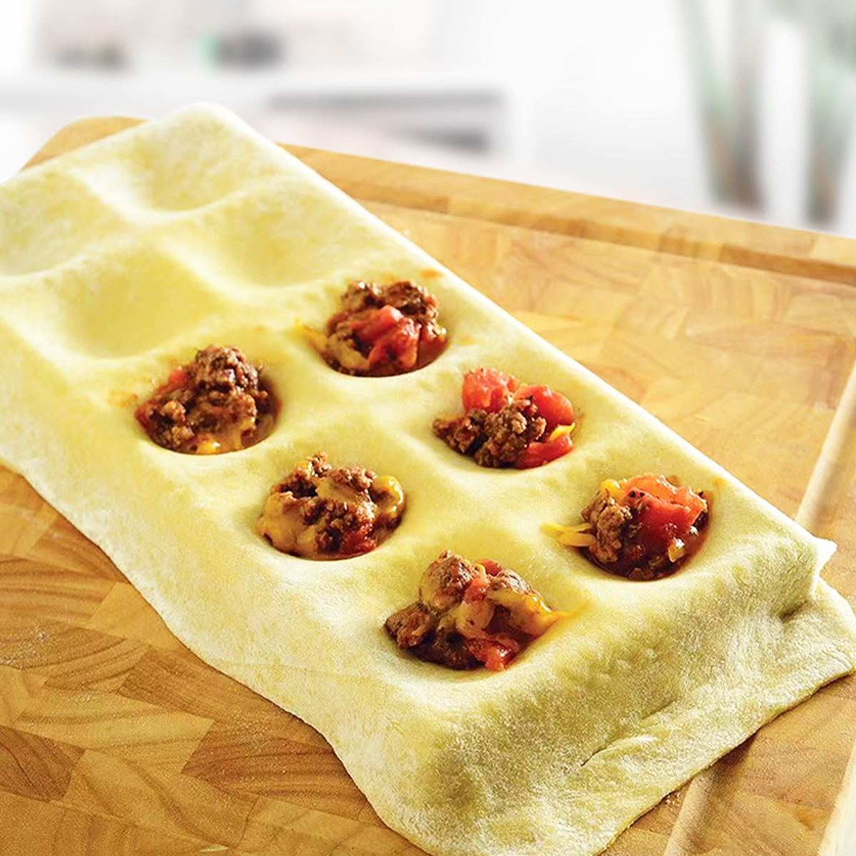 Ravioli Maker Press 10/12 Hole - Kitchen Baking Aid recension och pris