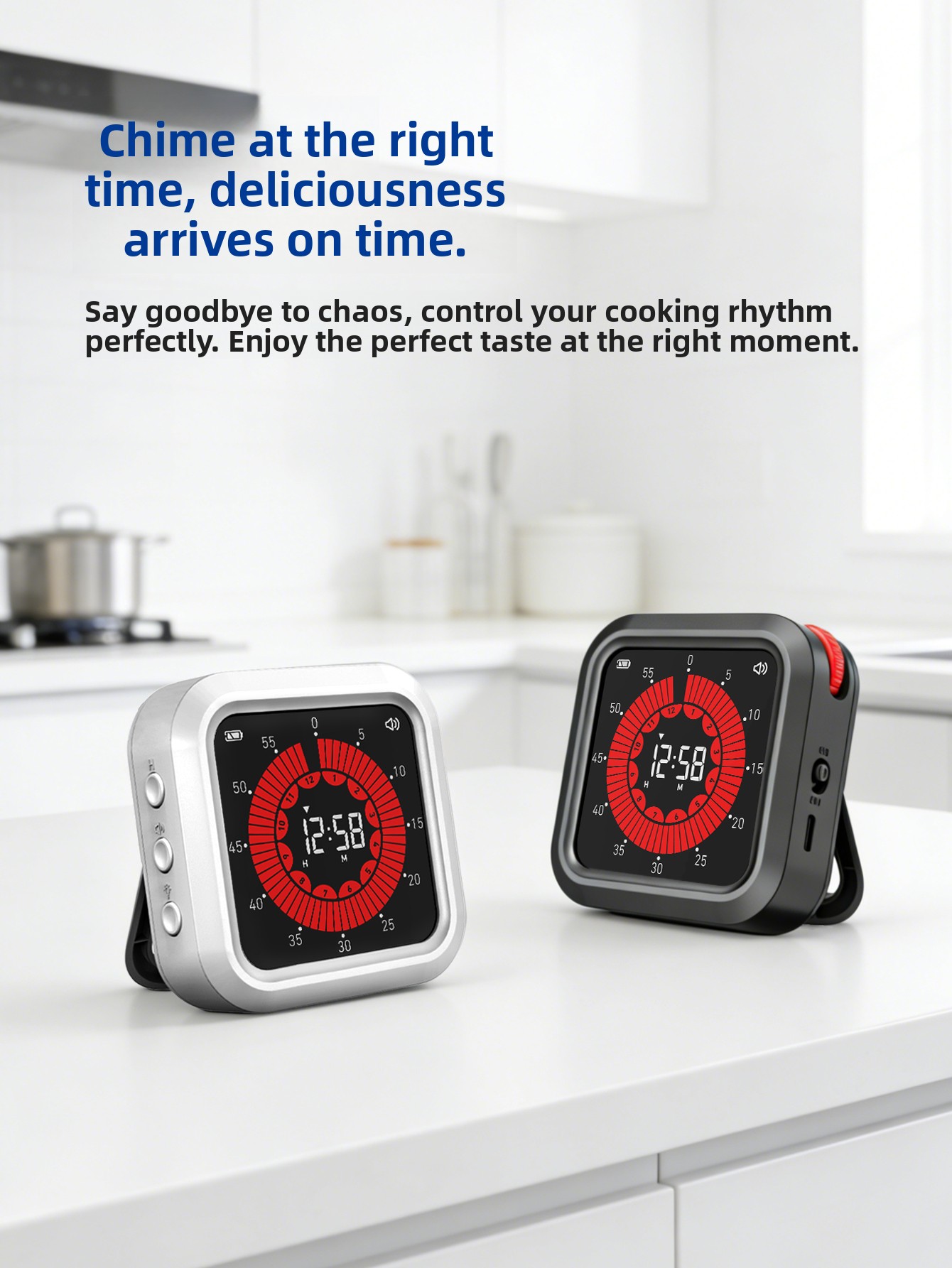 Visual Timer Learning Self-Dis - Kitchen Baking Aid recension och pris