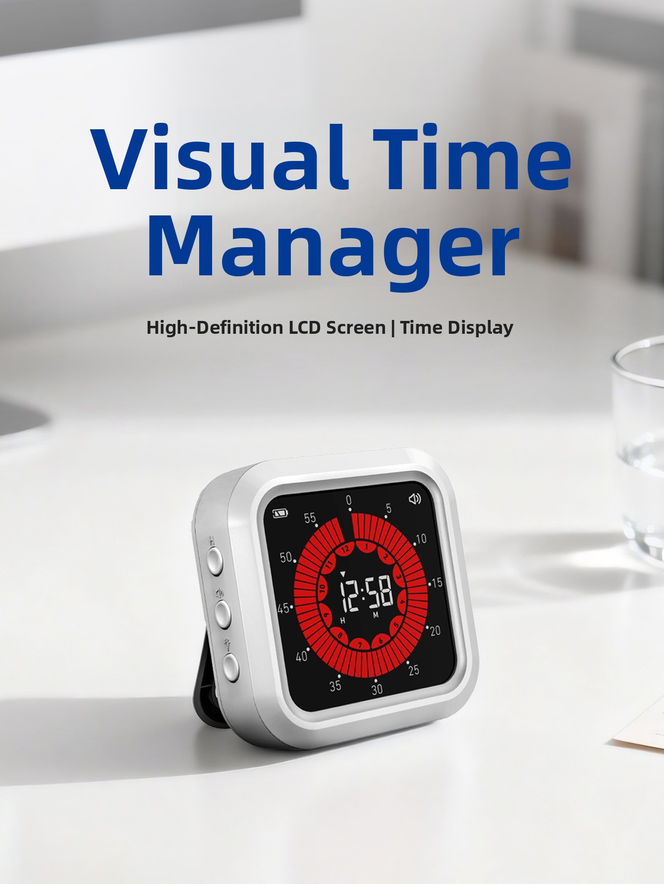 Visual Timer Learning Self-Dis - Kitchen Baking Aid recension och pris