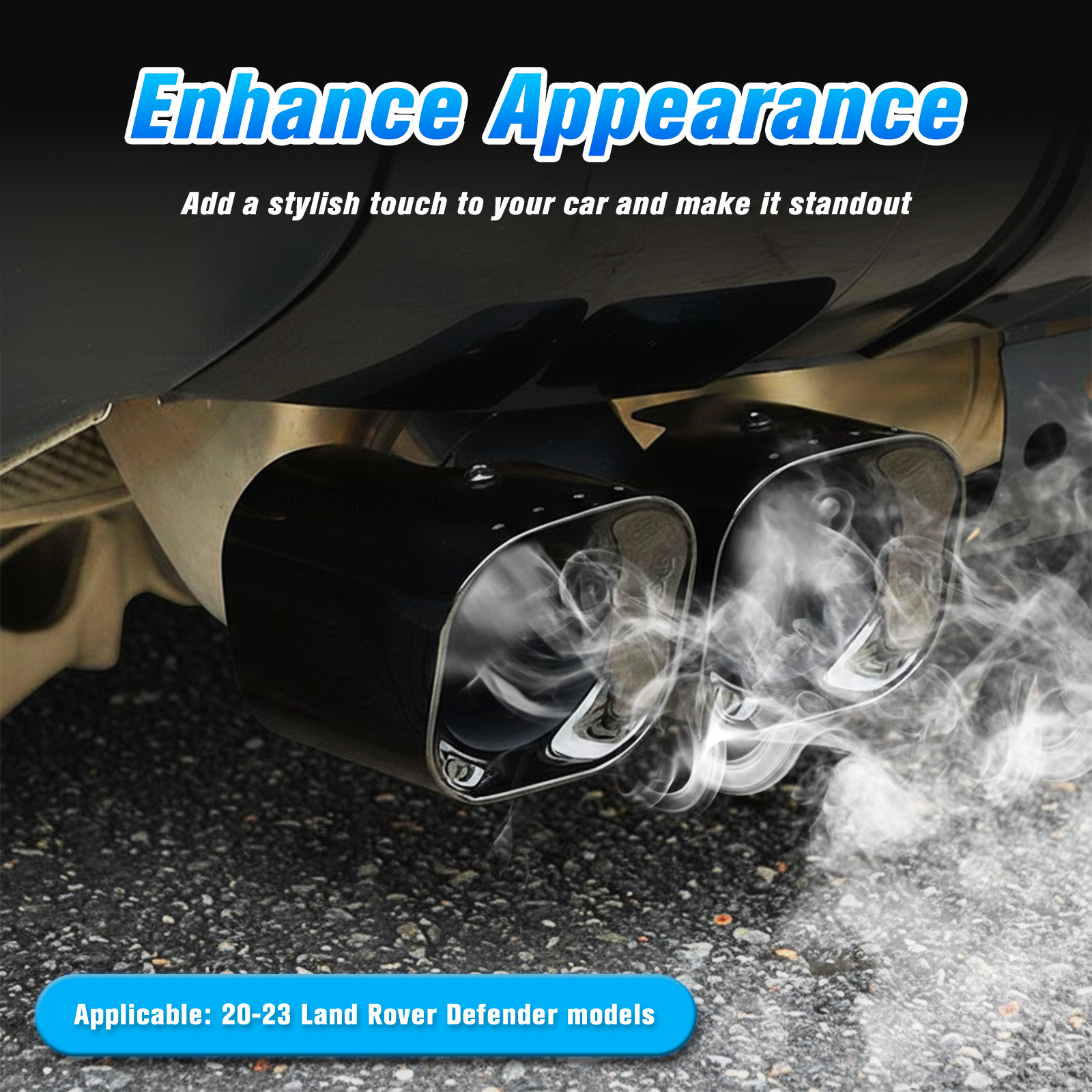 Exhaust Pipe Trim Kit Car Dual - Decorating Tip Set recension och pris