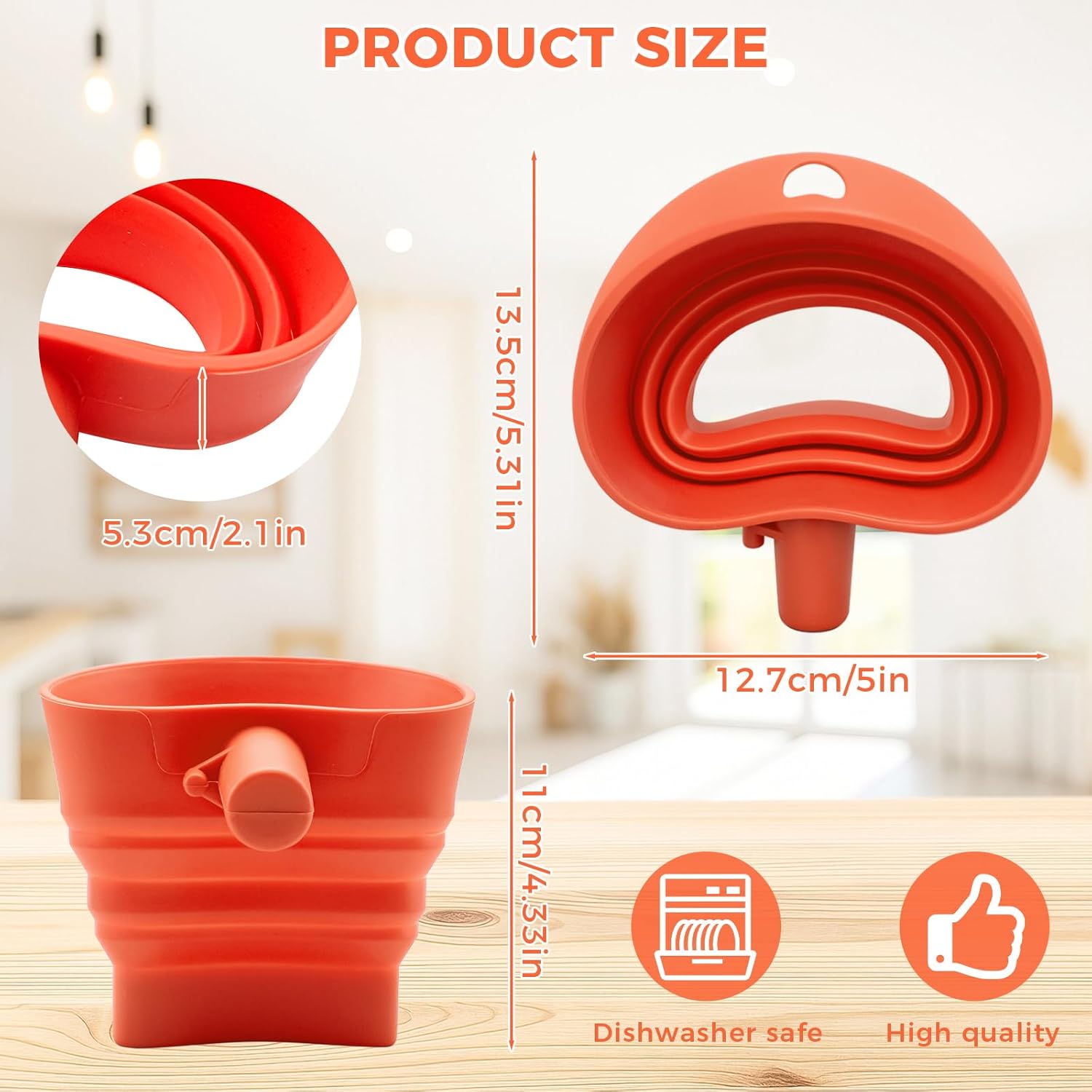 Food Grade BPA-Free Silicone F - Kitchen Baking Aid recension och pris
