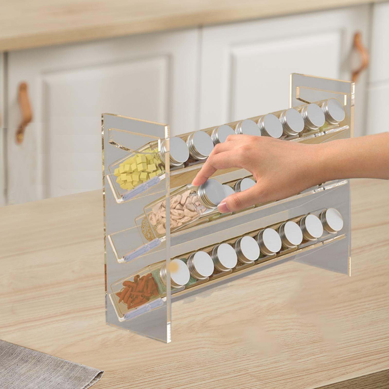 Acrylic Spice Rack Perfume Org - Kitchen Baking Cupboard recension och pris