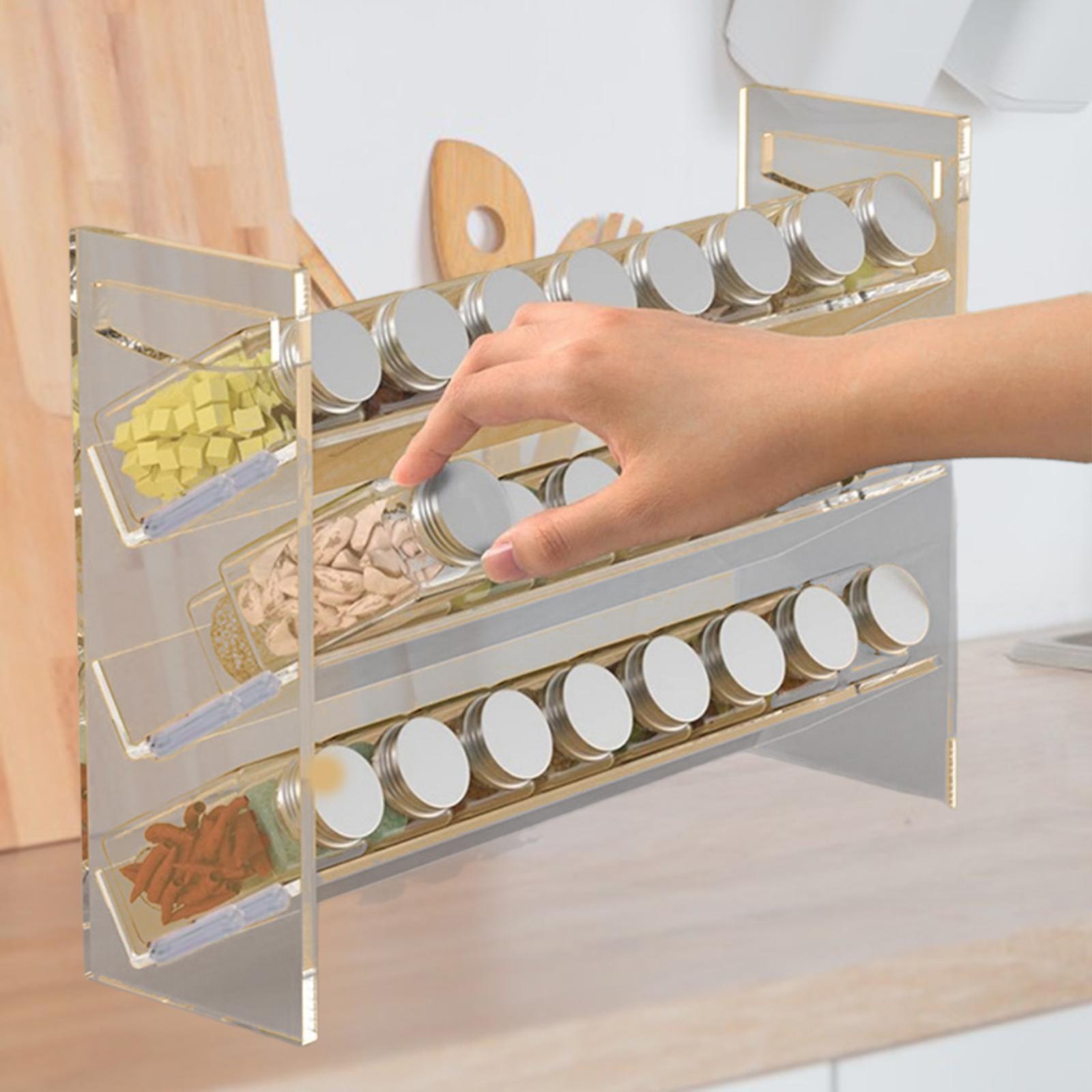 Acrylic Spice Rack Perfume Org - Kitchen Baking Cupboard recension och pris