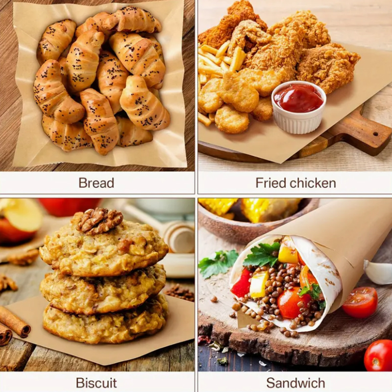 50 sheets of food greaseproof  - Kitchen Baking Paper recension och pris