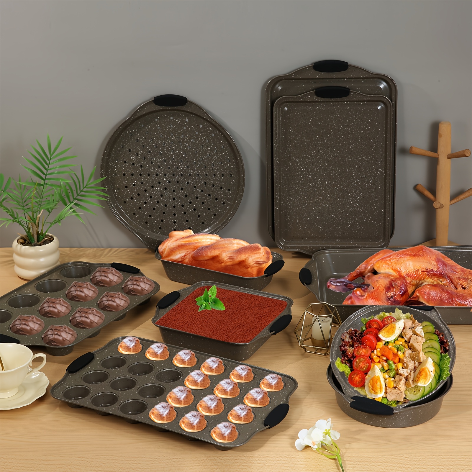 Bakeware11pcs Baking Tray Set  - Baking Kitchen Set Up recension och pris