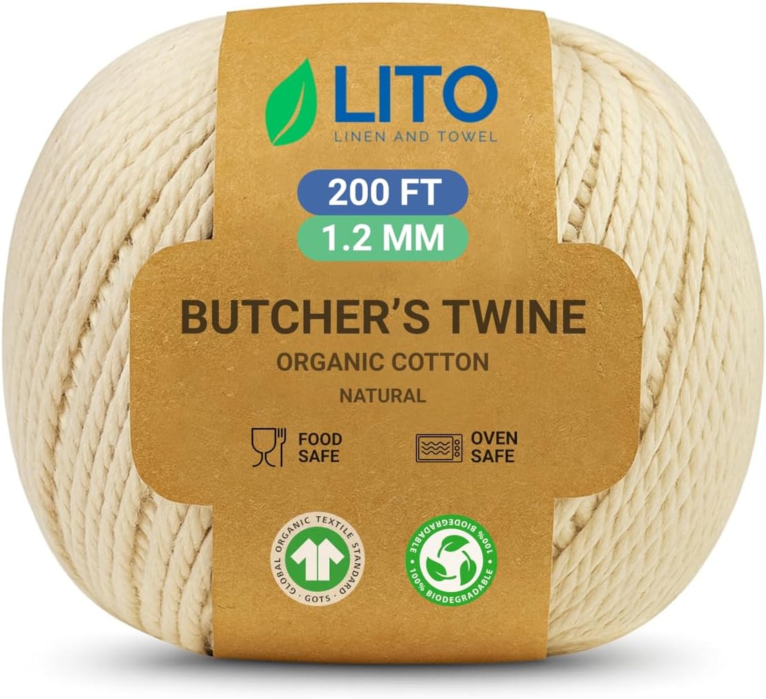 200ft Heavy Duty Butcher Twine - Kitchen Baking Twine recension och pris