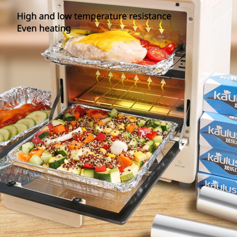 Zackoo 10/20/40M Aluminium Foi - Kitchen Baking Paper recension och pris