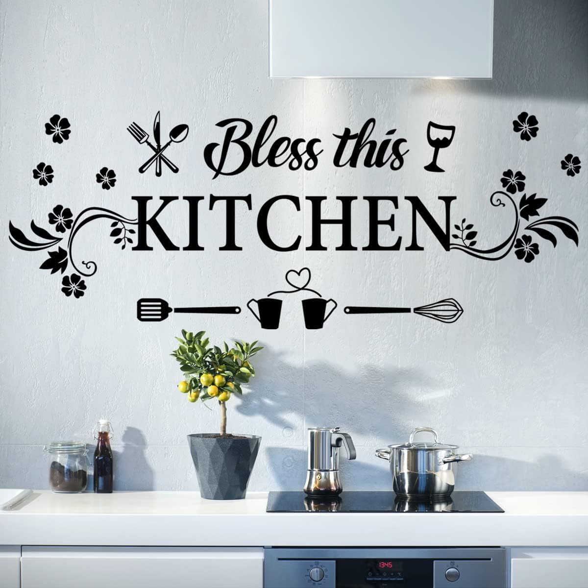 Bless This Kitchen Wall Decal  - Kitchen Baking Paper recension och pris