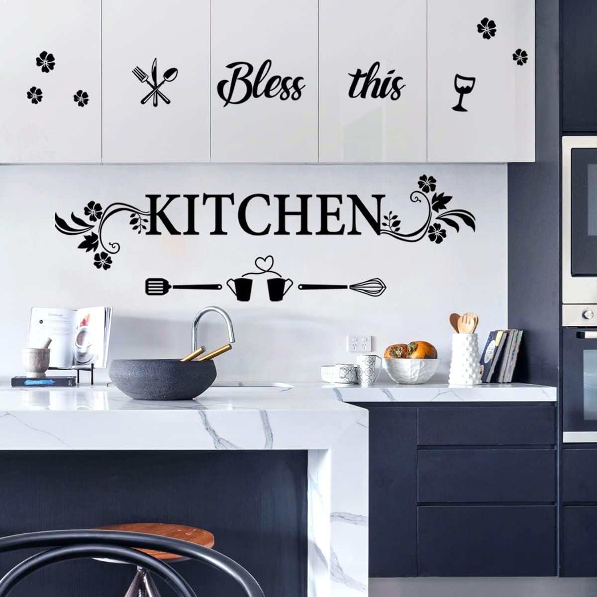 Bless This Kitchen Wall Decal  - Kitchen Baking Paper recension och pris