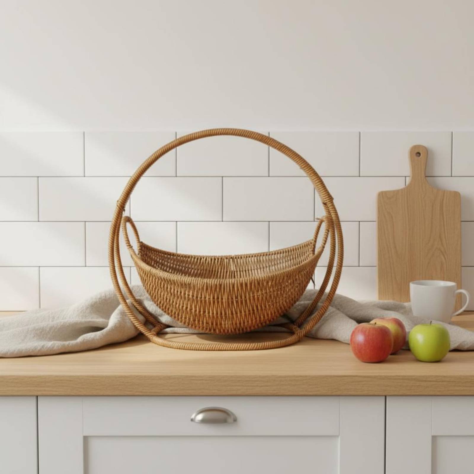 Cradle Design Bread Basket Han - Kitchen Design For Baking recension och pris