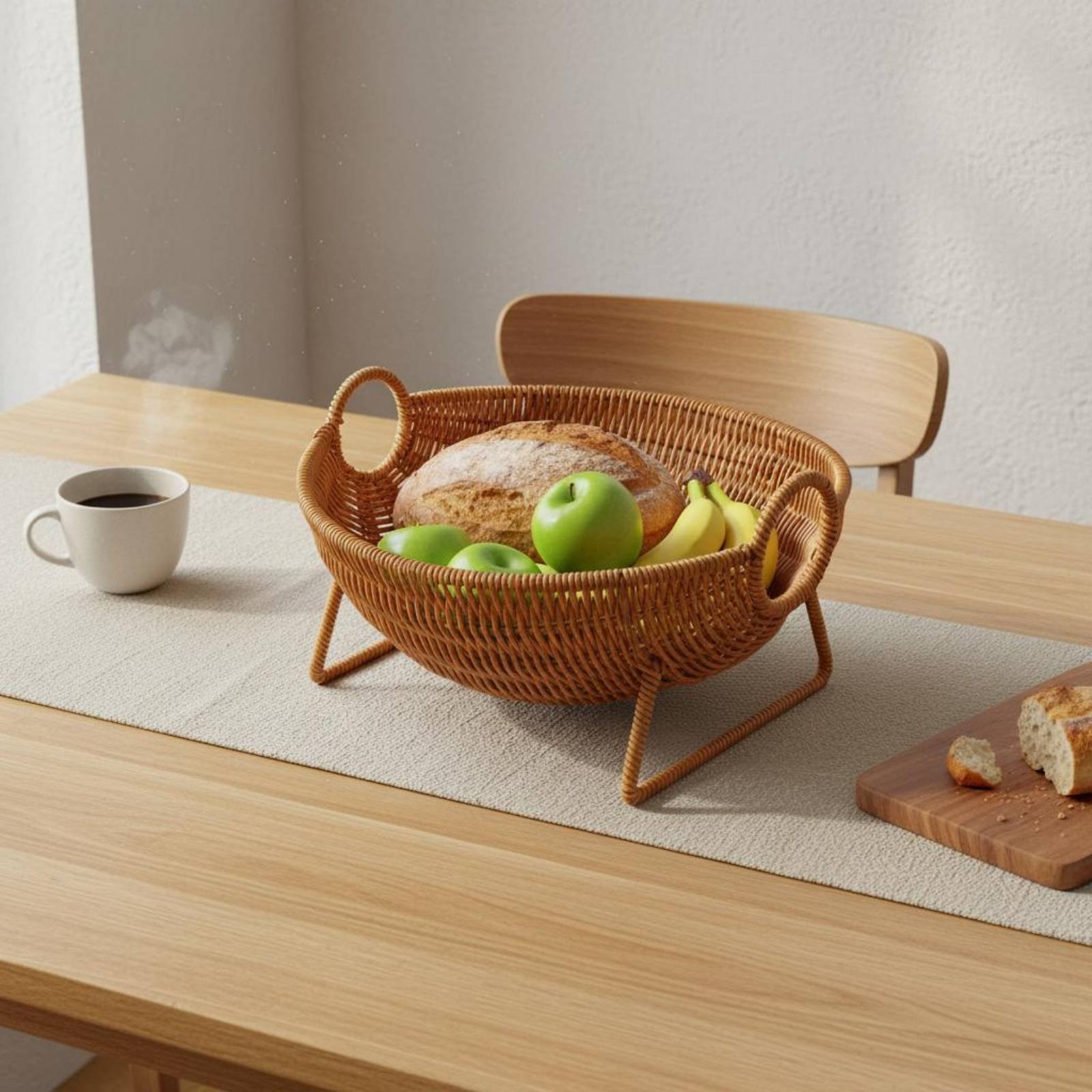 Cradle Design Bread Basket Han - Kitchen Design For Baking recension och pris