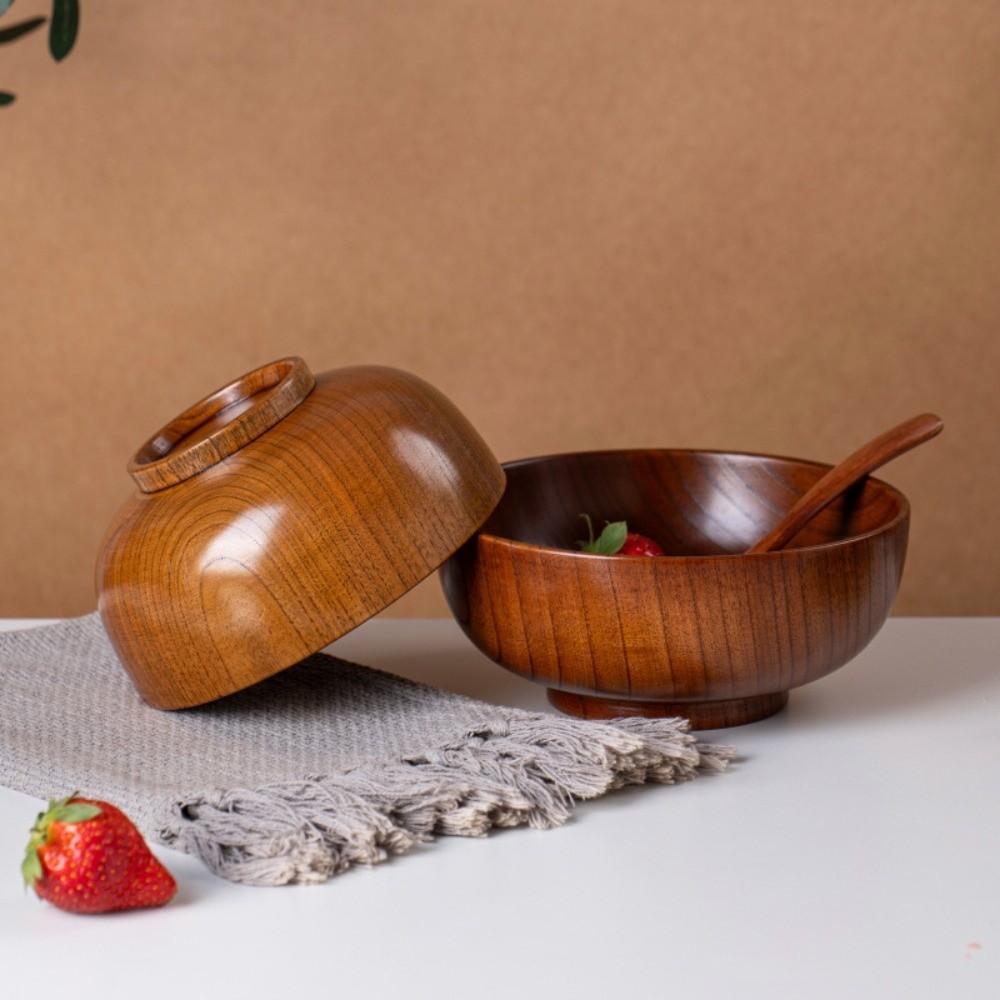 New Japanese Style Wooden Bowl - Stand Mixer Bowl recension och pris