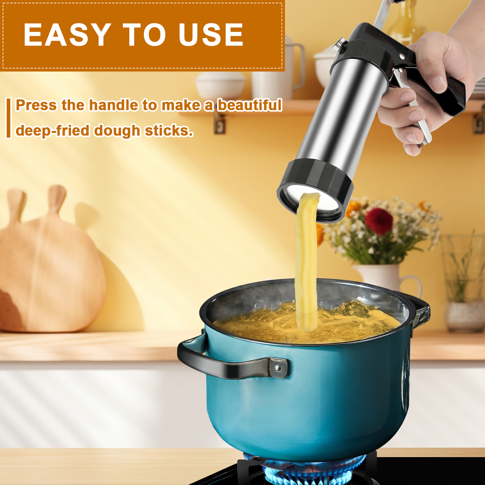 Churrera Churro Maker Machine  - Kitchen Baking Items recension och pris