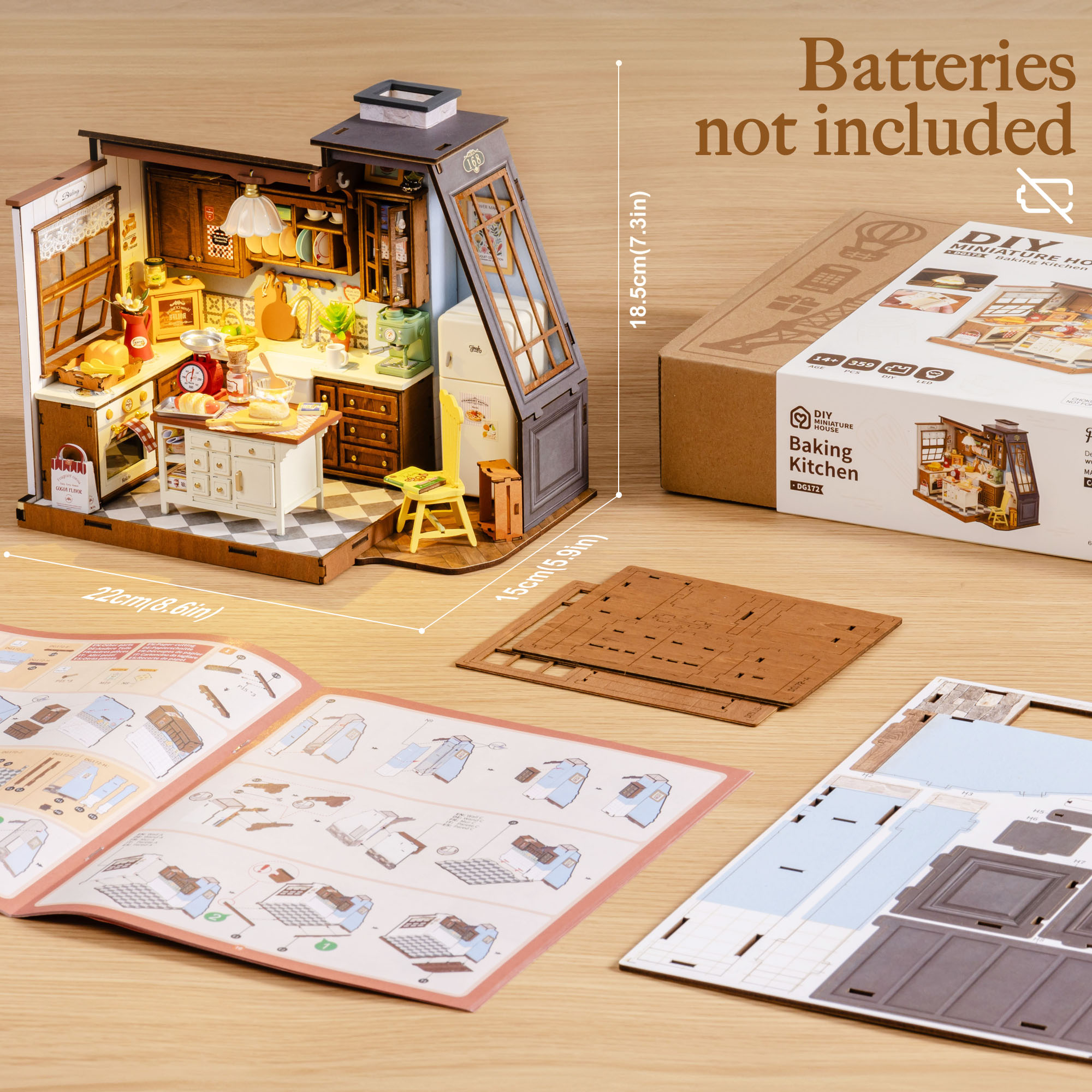 Rolife DIY Miniature House Kit - Homely Baking Kitchen Rolife recension och pris
