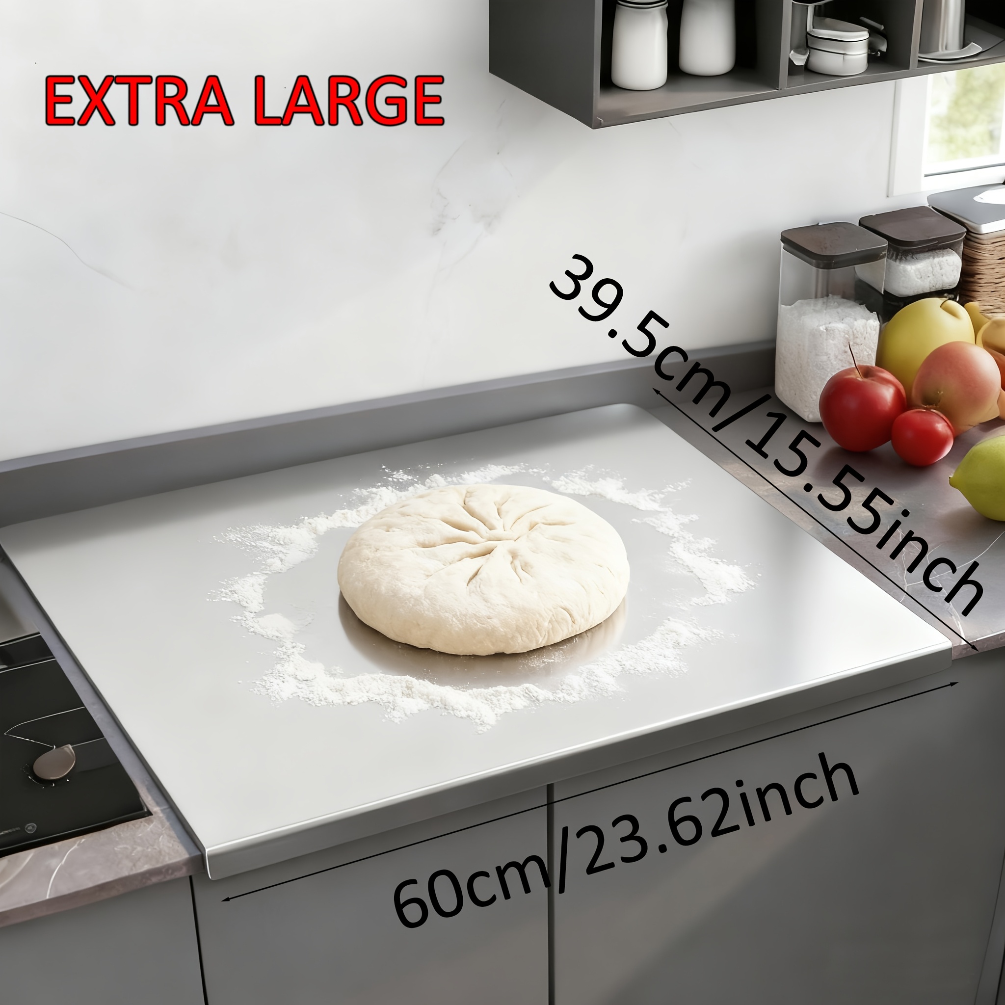usOversized Stainless Steel Cu - Kitchen Baking Must Haves recension och pris