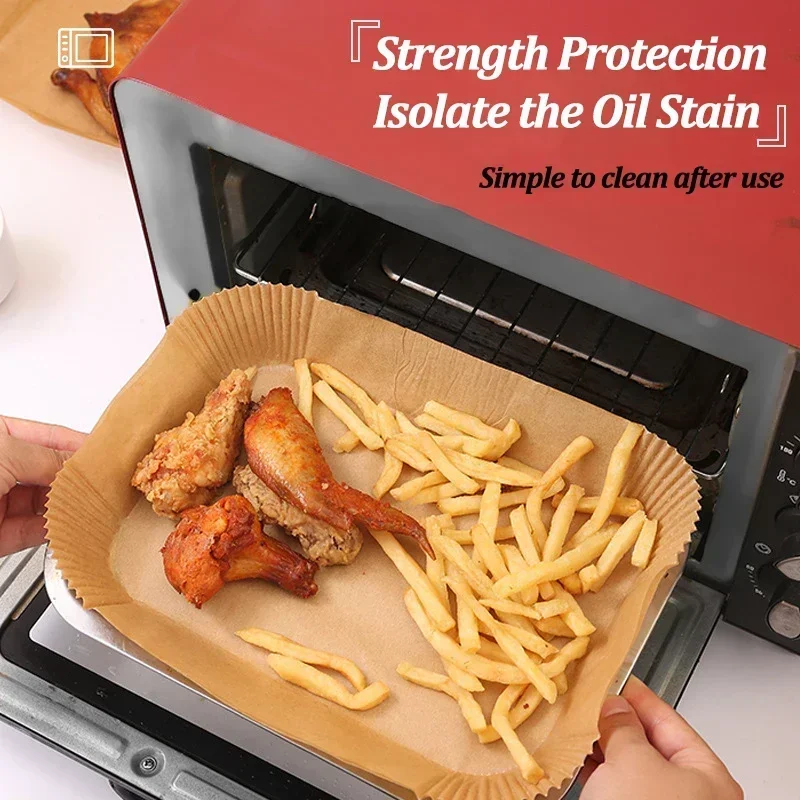 Disposable Air Fryer Paper Non - Kitchen Baking Paper recension och pris