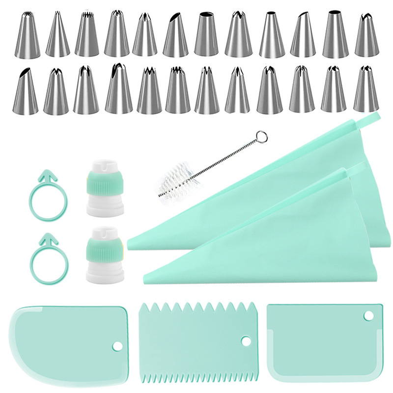 34pcs Piping Tips Set with TPU - Decorating Tip Set recension och pris