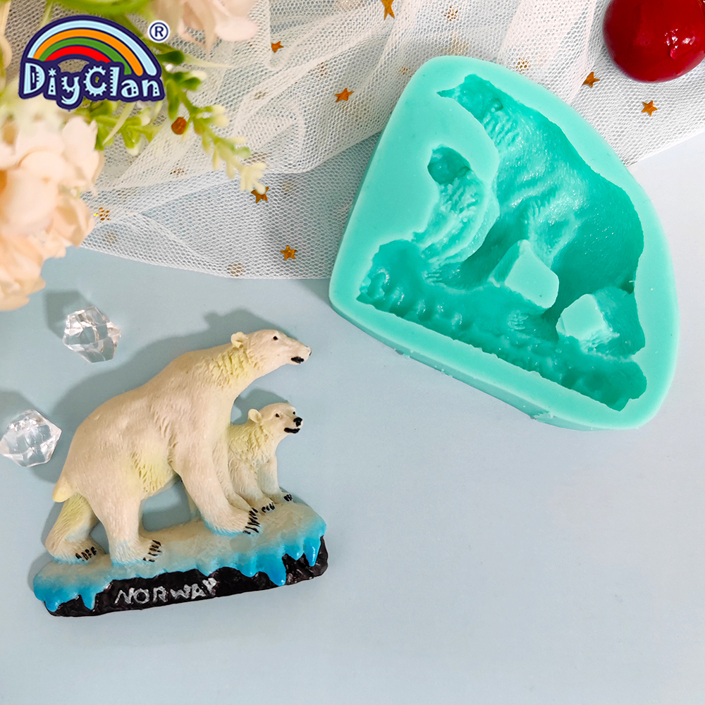 Cute Mini Bear Silicone Mold F - Kitchen Baking Items recension och pris