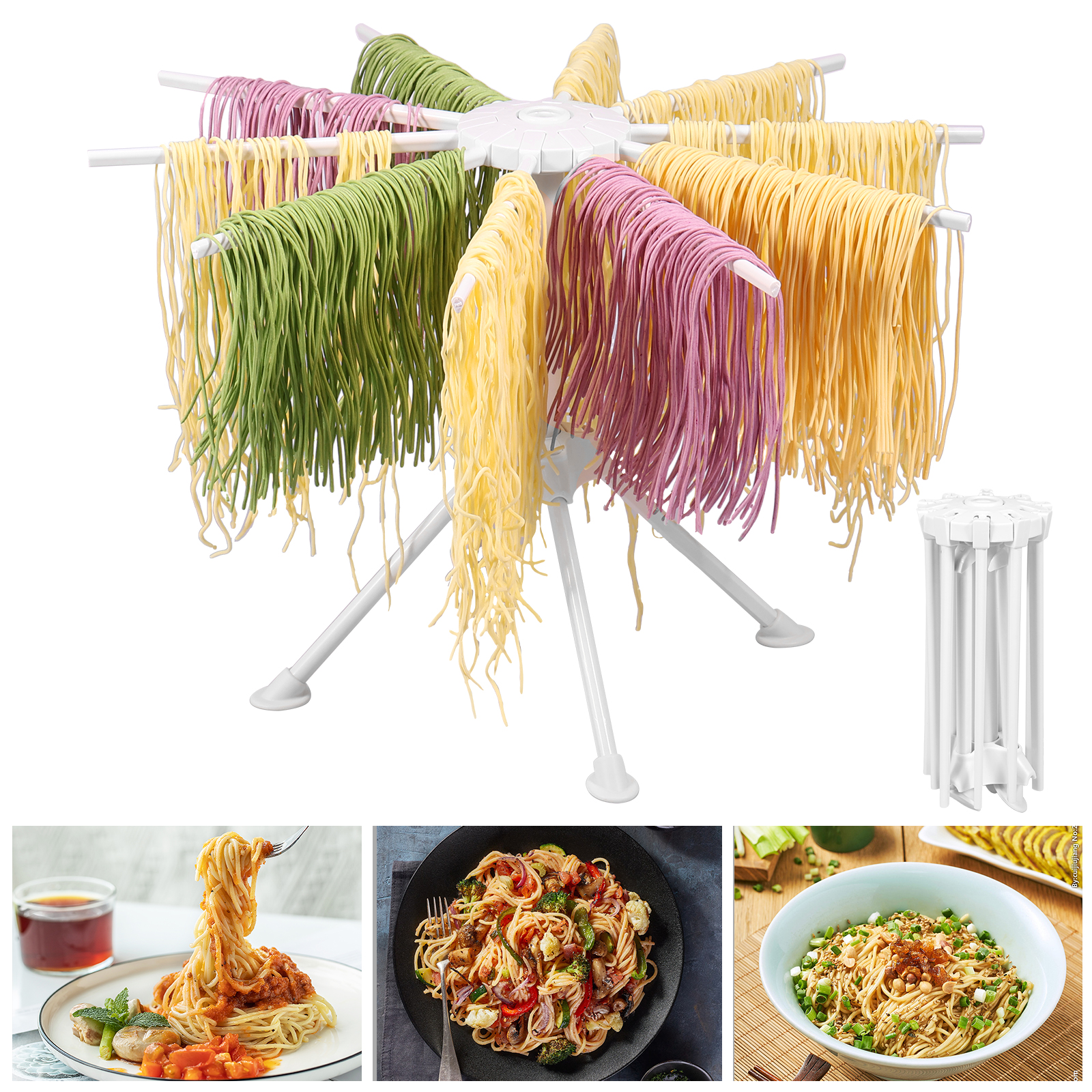 10 Rods Noodle Drying Stand Fo - Baking Kitchen Set Up recension och pris