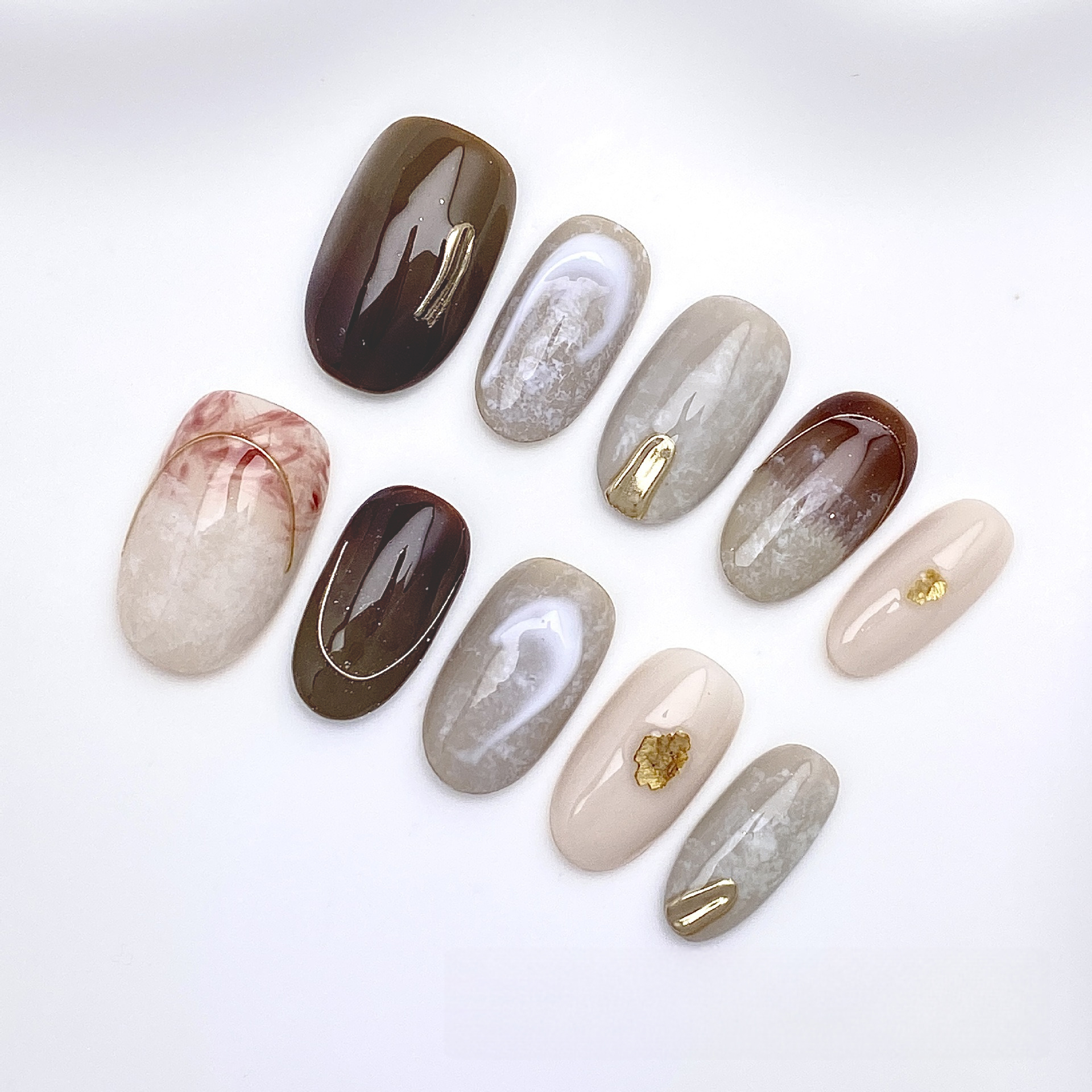 False Nails Tips 10pcs/Set Fak - Decorating Tip Set recension och pris