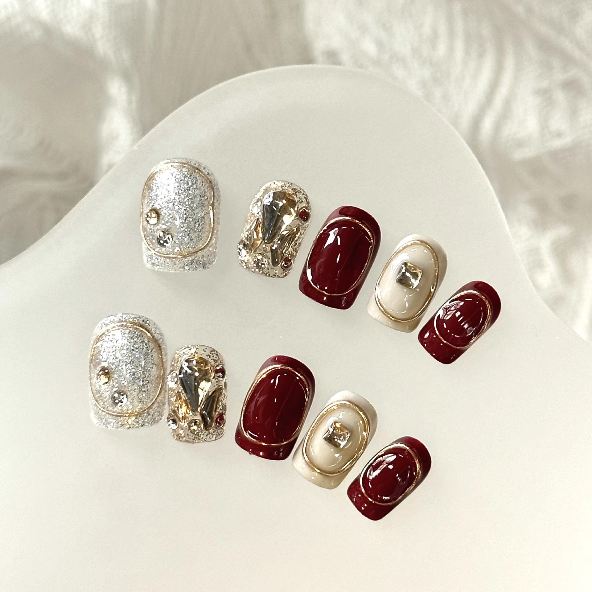 False Nails Tips 10pcs/Set Fak - Decorating Tip Set recension och pris