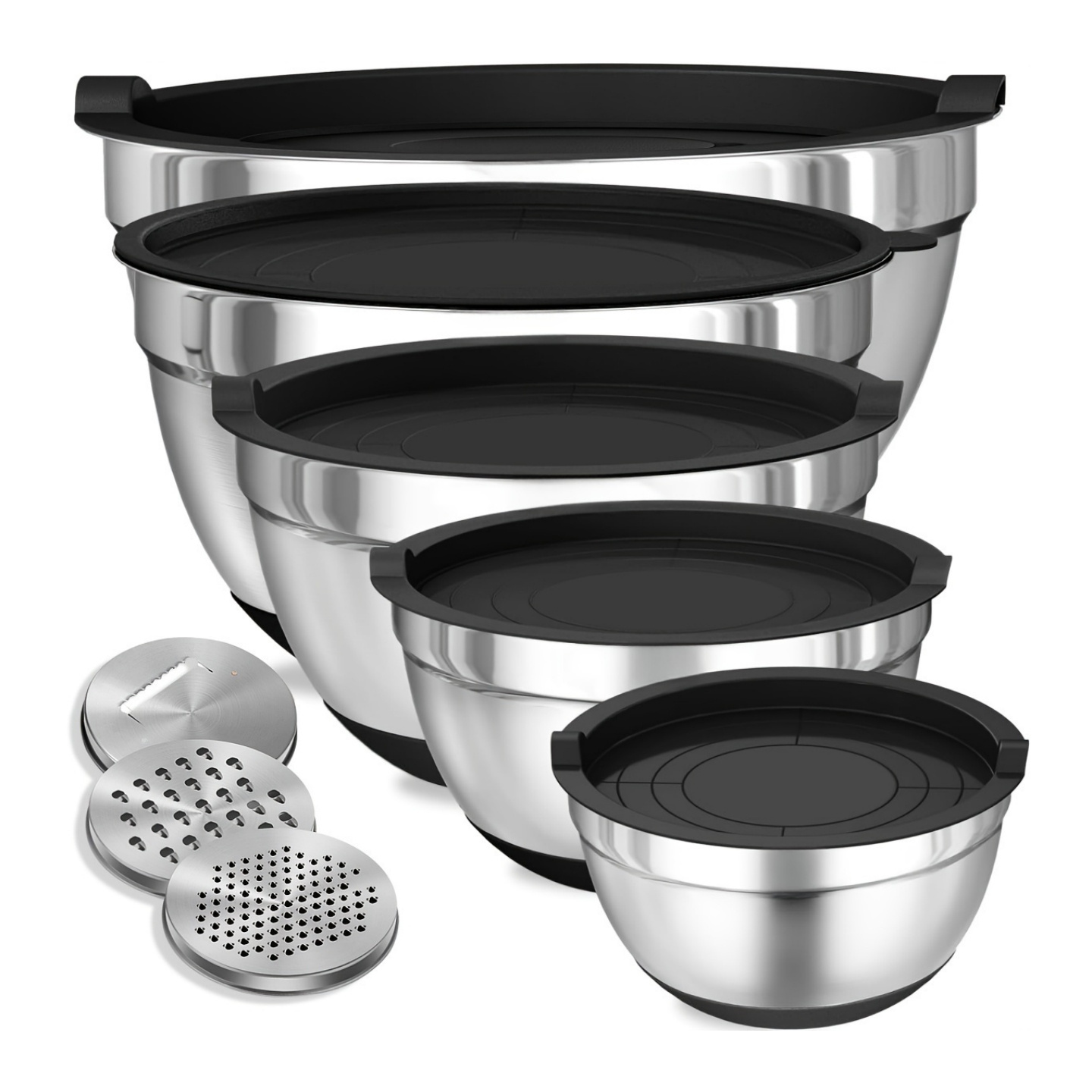 8pcs Mixing Bowls with Airtigh - Stand Mixer Bowl recension och pris