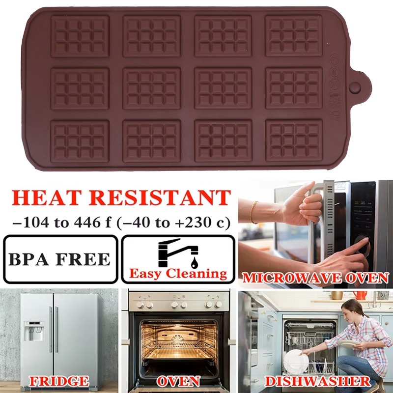 Silicone Chocolate Mold 12 Eve - Kitchen Baking Items recension och pris