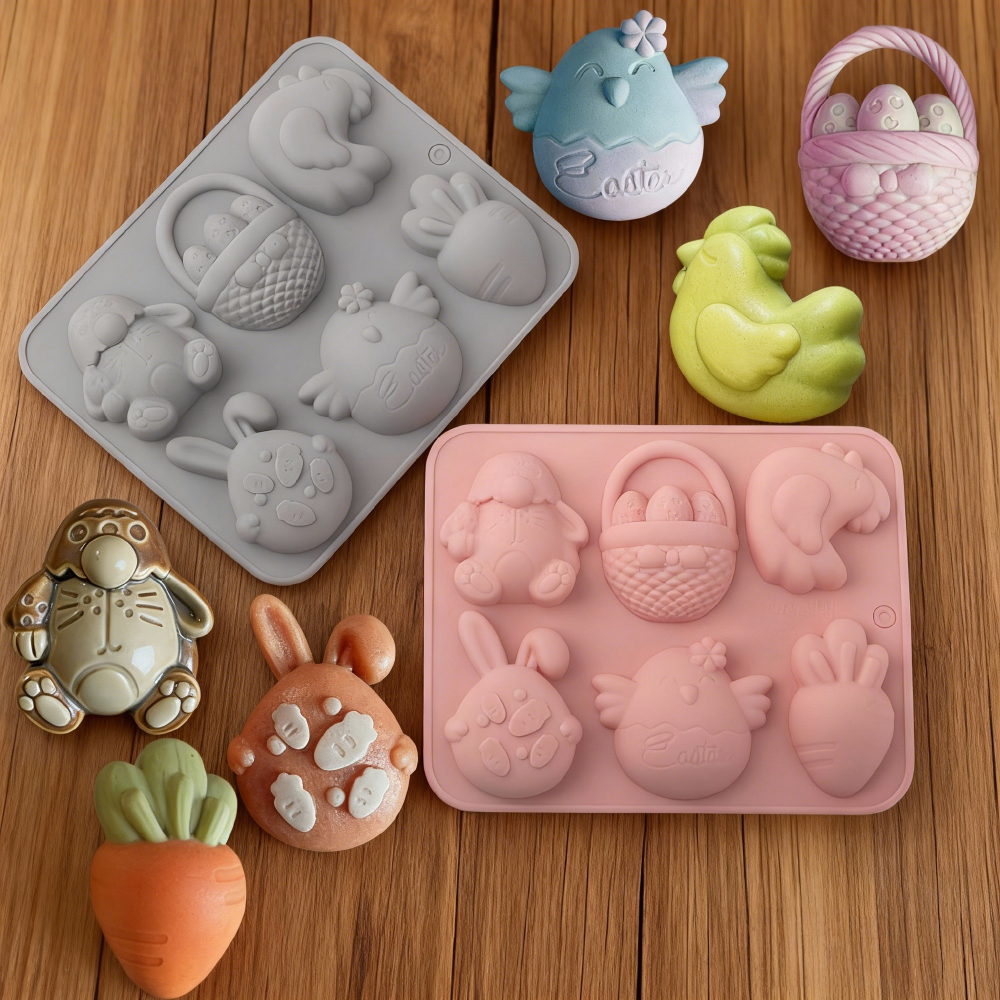 Easter Silicone Cake Mold 6-Ce - Kitchen Design For Baking recension och pris