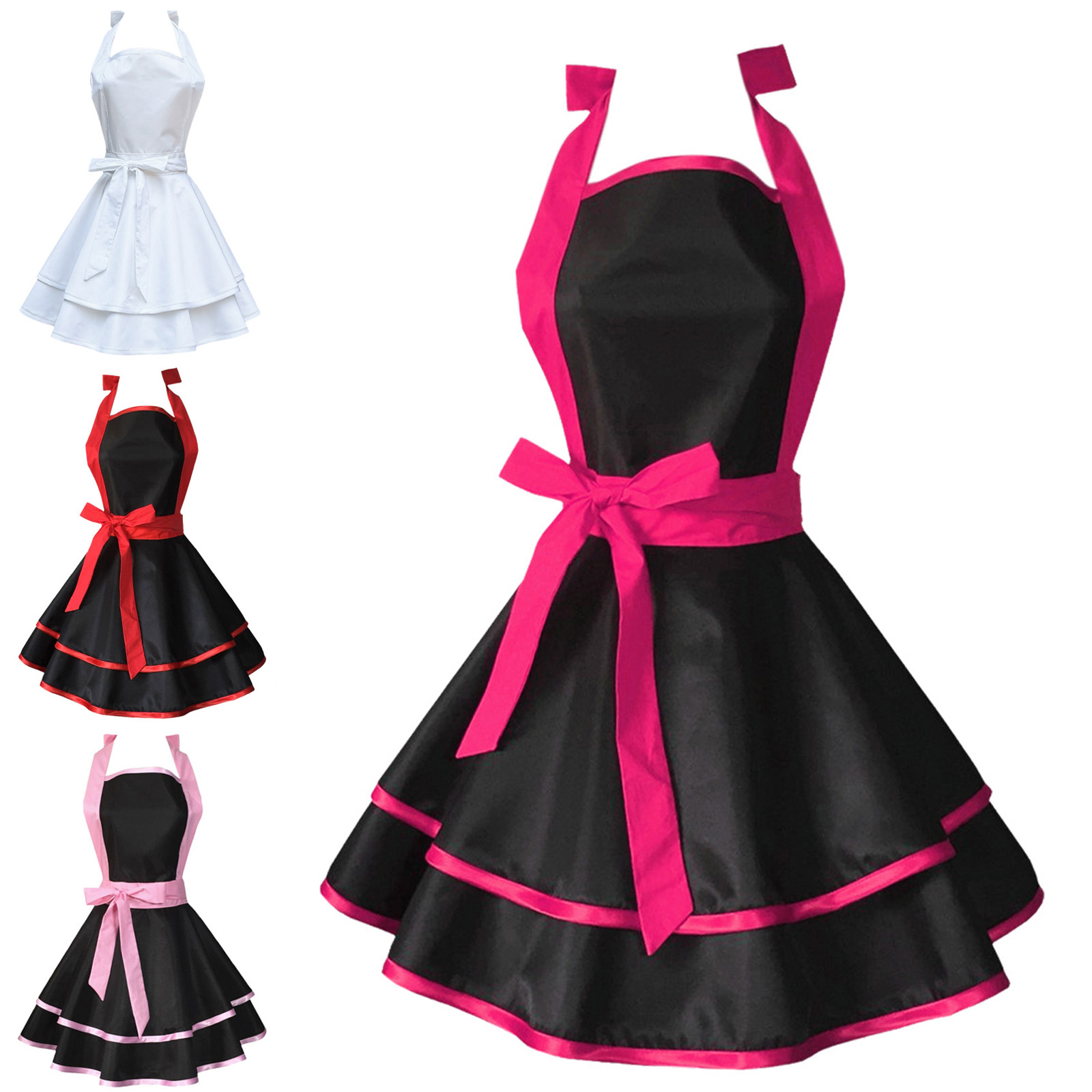 One Size Kitchen Apron Retro 5 - Baking Kitchen Set Up recension och pris