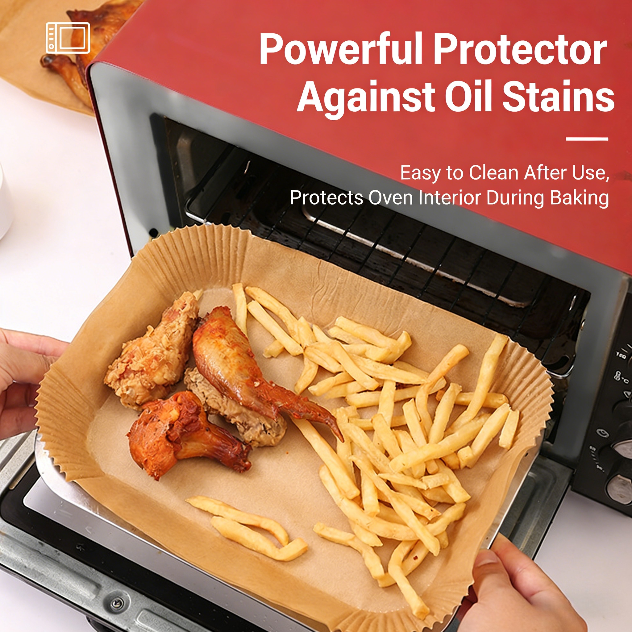 Disposable Air Fryer Paper Non - Kitchen Baking Paper recension och pris