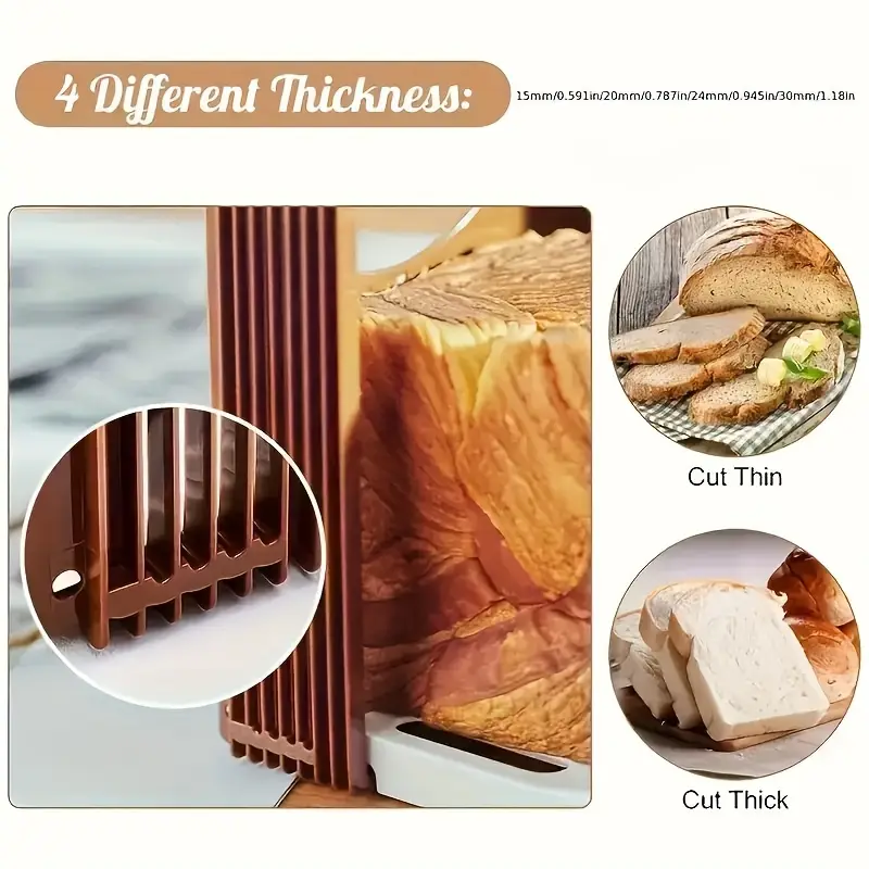 Foldable Toast Slicer-Adjustab - Kitchen Baking Must Haves recension och pris
