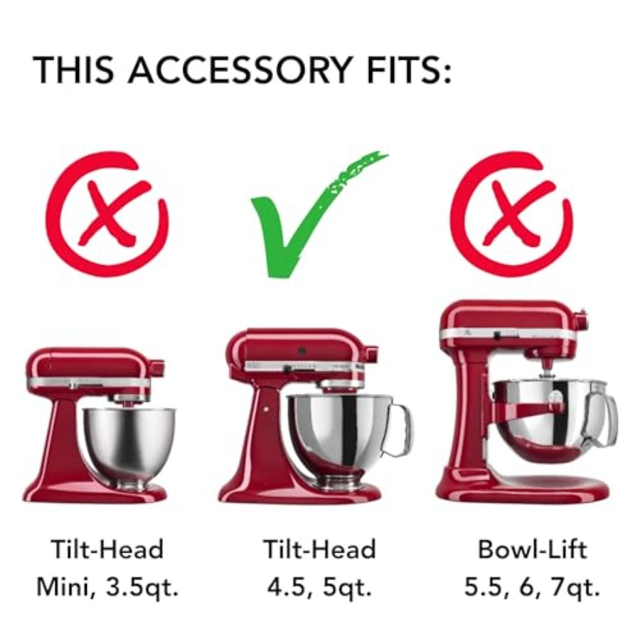 5 Quart Ceramic Bowl for all 4 - Stand Mixer Bowl recension och pris