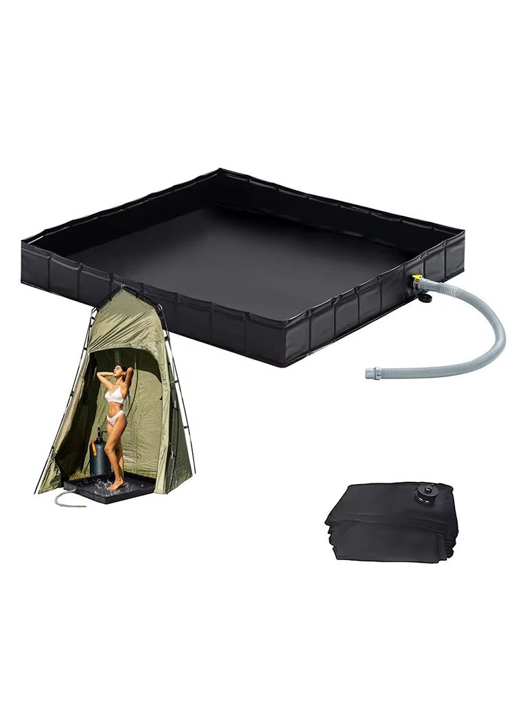 Portable Foldable Shower Pan w - Stand Mixer Bowl recension och pris