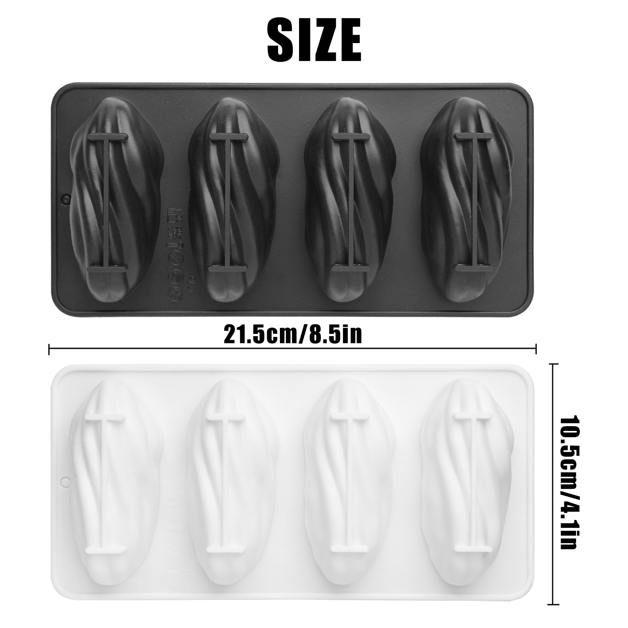 4-Cell Pistachios Design Silic - Kitchen Design For Baking recension och pris