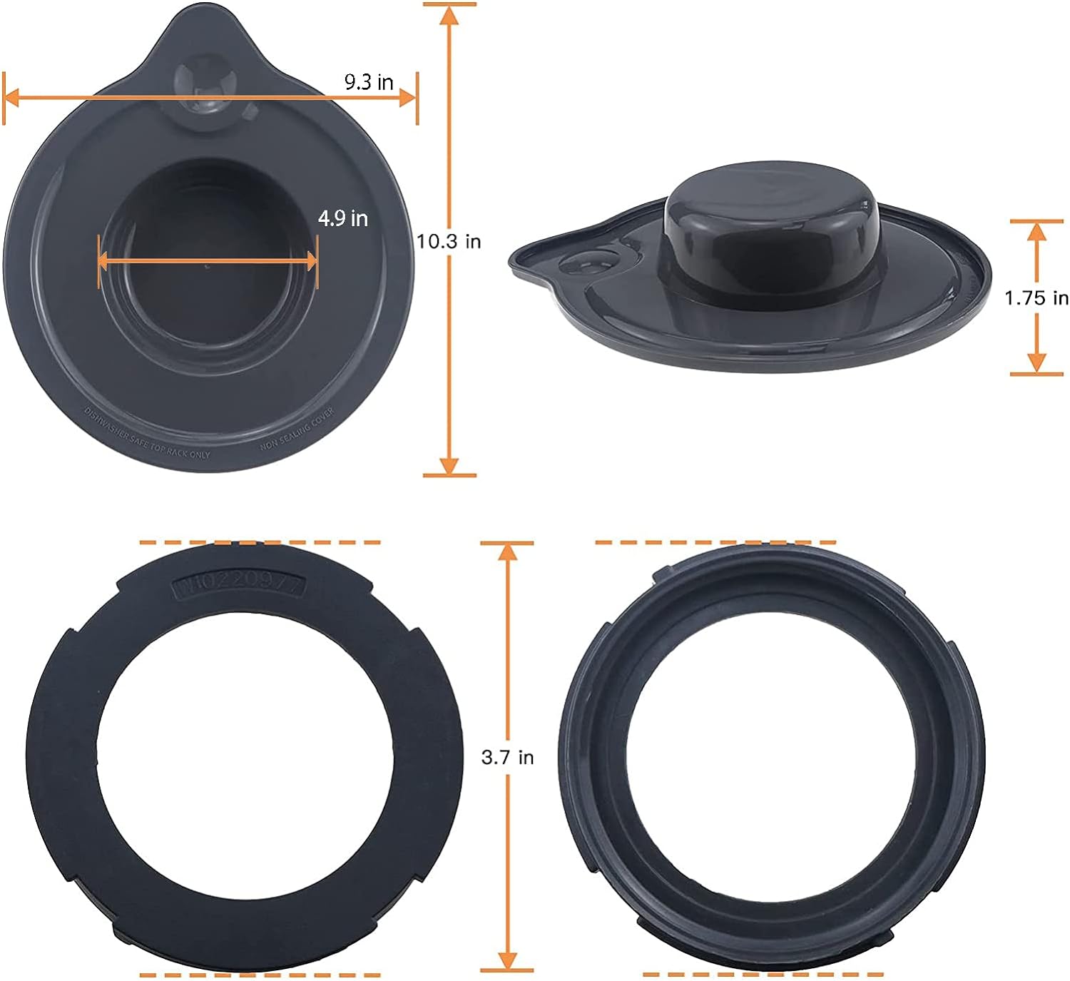 Glass Bowl Cover Compatible wi - Stand Mixer Bowl recension och pris