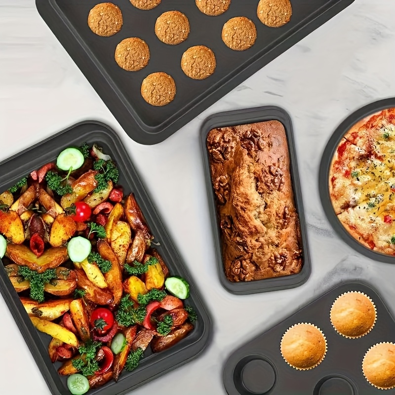 Set of 10 Baking Trays, Featur - Kitchen Baking Cupboard recension och pris